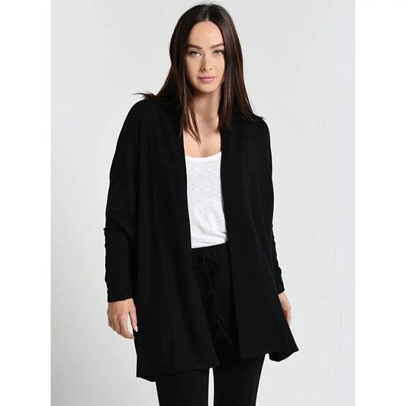Cupcakes & Cashmere Black Brentmoore Knit Cardigan Sweater S - Picture 1 of 3
